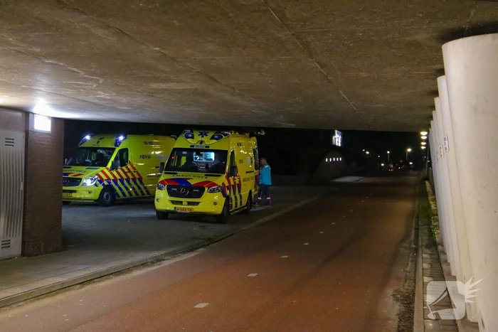 Beschonken fietser gewond door val