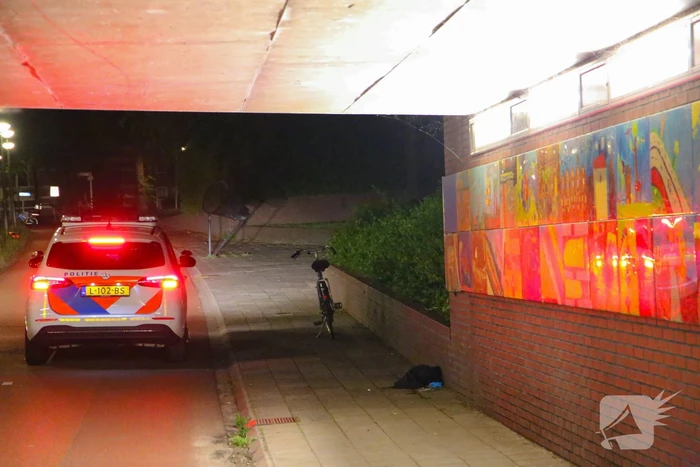 Beschonken fietser gewond door val