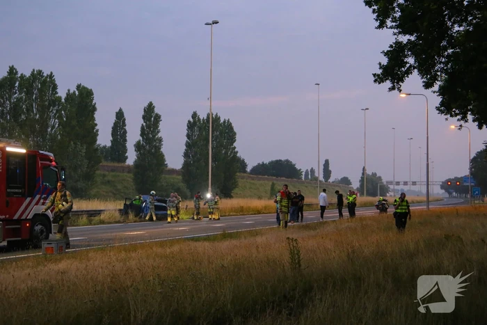 Zwangere vrouw gewond door ernstig ongeval
