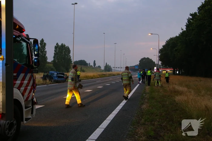 Zwangere vrouw gewond door ernstig ongeval