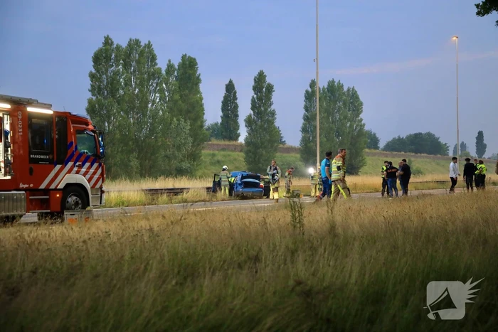 Zwangere vrouw gewond door ernstig ongeval