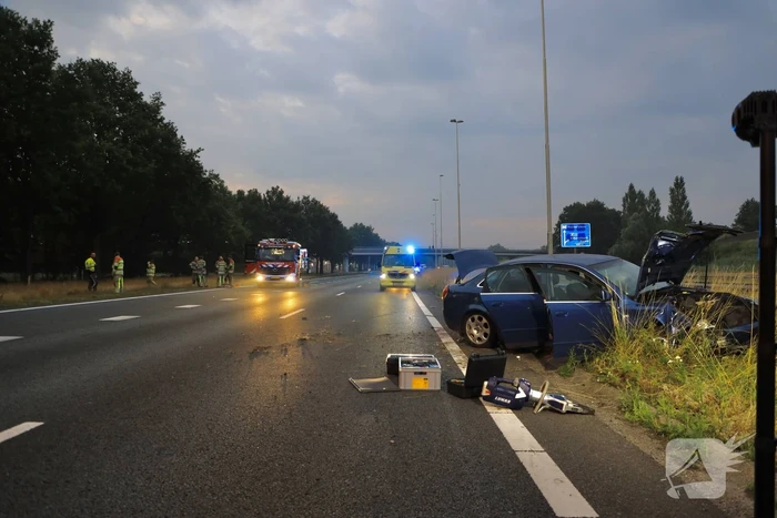 Zwangere vrouw gewond door ernstig ongeval