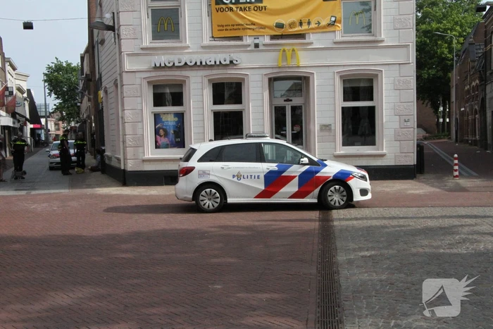 Beschonken man gewond na val
