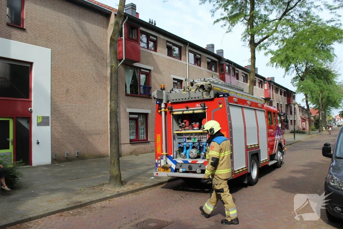 Bewoner vergeet broodjes in oven