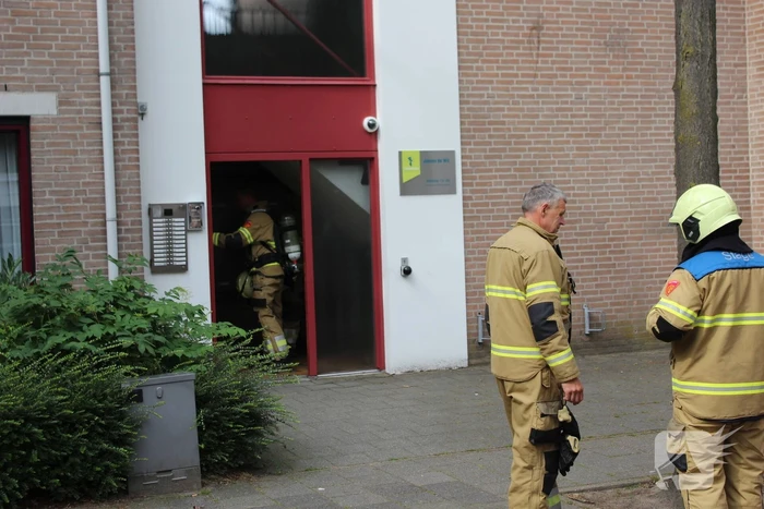 Bewoner vergeet broodjes in oven