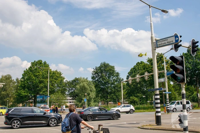 Motorrijder ernstig gewond automobilist rijdt door