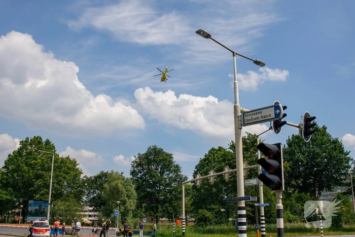 Motorrijder ernstig gewond automobilist rijdt door