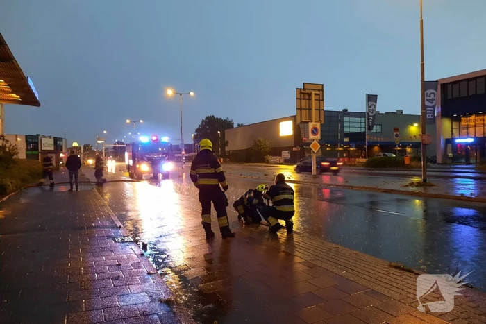 Wateroverlast na harde regenval