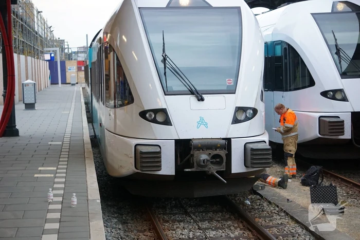 Trein ontspoort na vertrek