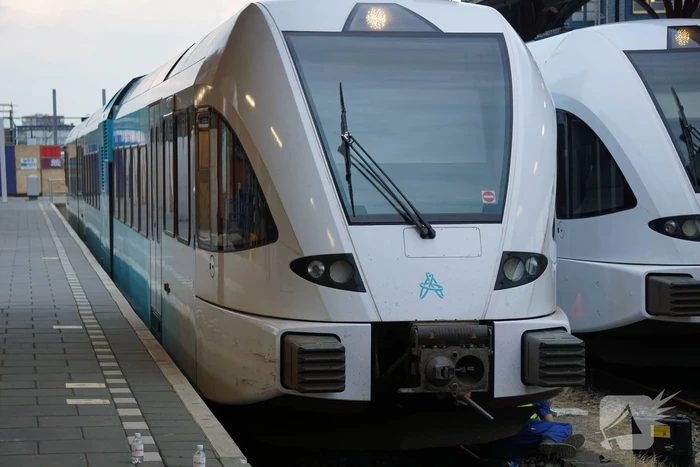 Trein ontspoort na vertrek