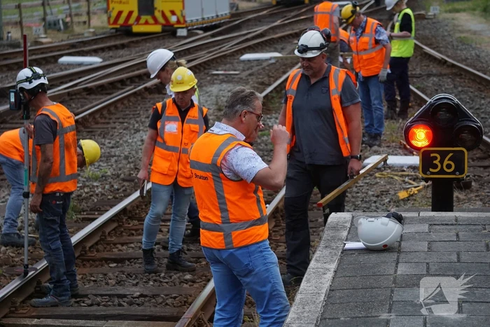 Trein ontspoort na vertrek