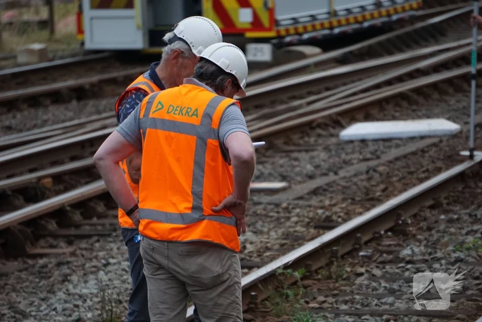 Trein ontspoort na vertrek