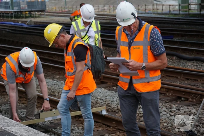 Trein ontspoort na vertrek
