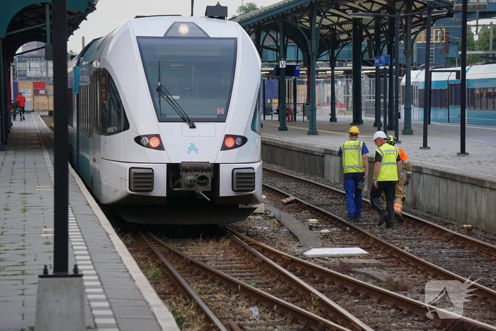 Trein ontspoort na vertrek