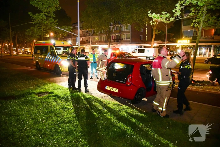 Eenzijdig ongeluk leidt tot vondst vuurwapen