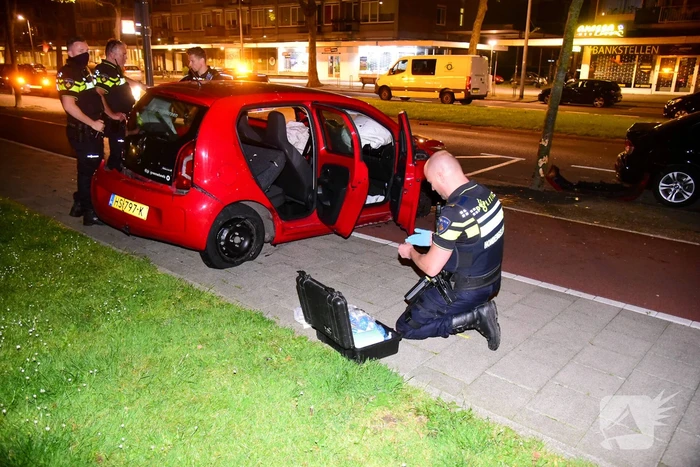 Eenzijdig ongeluk leidt tot vondst vuurwapen