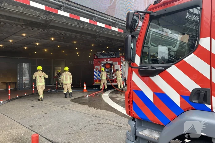 Veel rook bij brand in woonmall Alexandrium