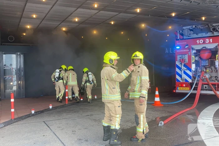 Veel rook bij brand in woonmall Alexandrium