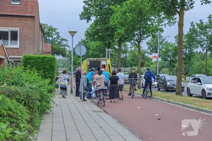 Fietsster gaat onderuit en raakt gewond