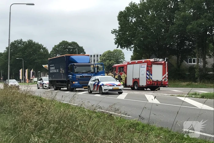 Hond overleden na aanrijding met vrachtwagen