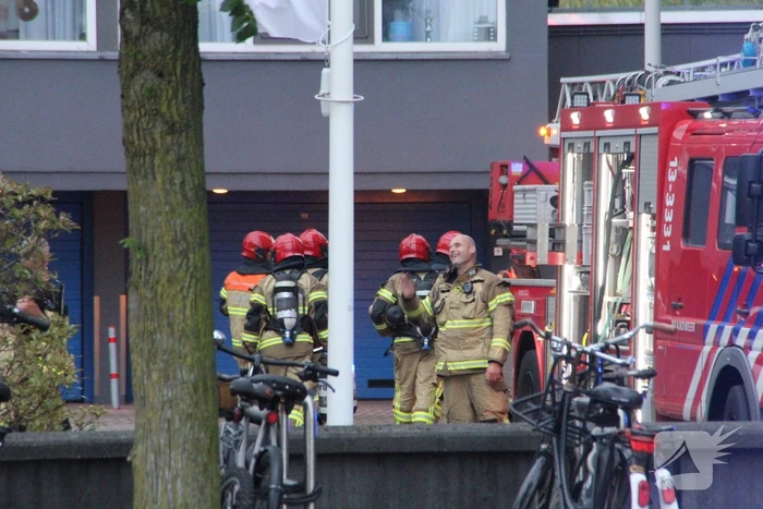 Veel rook bij grote brand in kantoorpand
