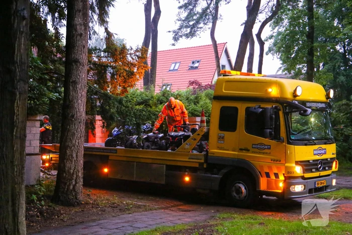 Aanhouding bij aantreffen hennepkwekerij in villa