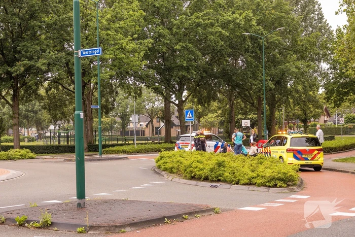 Vrouw gewond tijdens oversteken