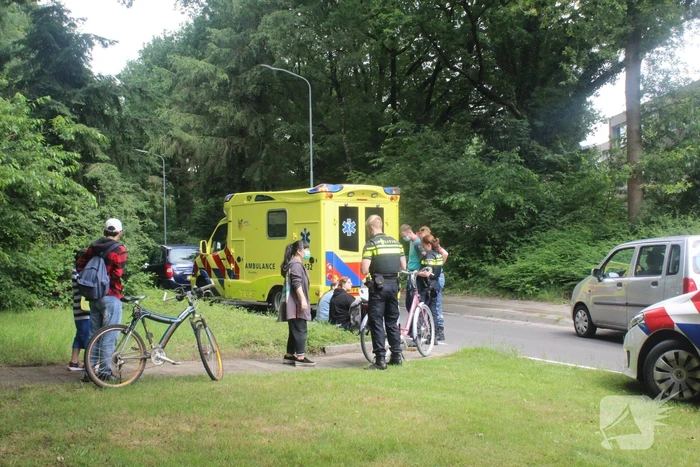 Fietser gewond bij verkeersongeval met auto