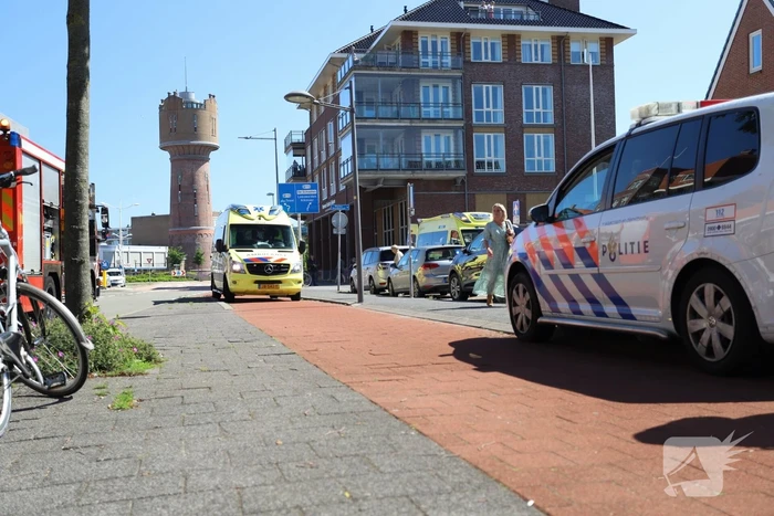 Voorgevel woning deels ingestort bij werkzaamheden