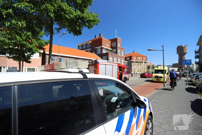 Voorgevel woning deels ingestort bij werkzaamheden