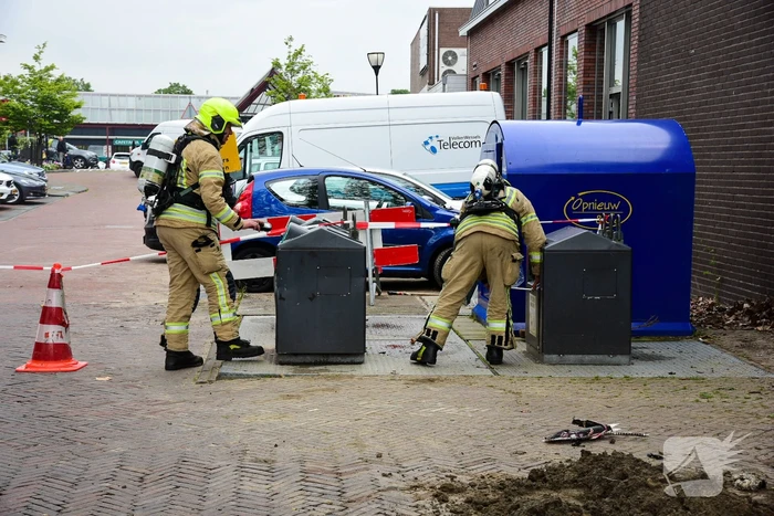 Stratenmakers veroorzaken gaslekkage
