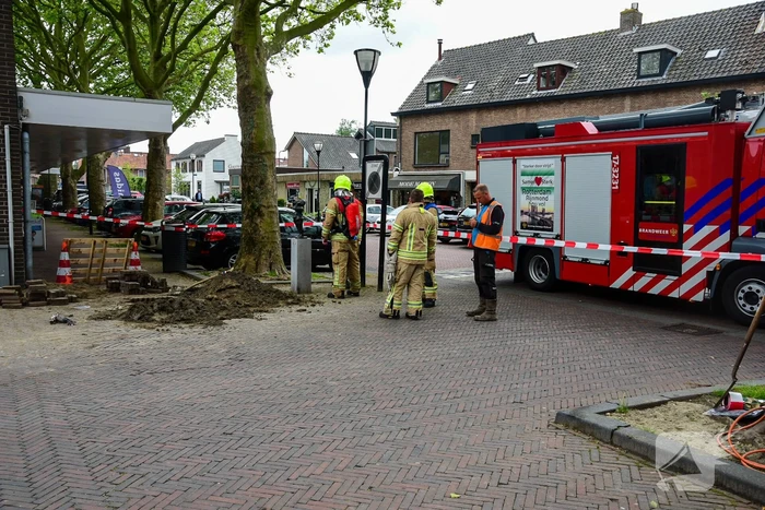 Stratenmakers veroorzaken gaslekkage