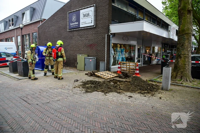 Stratenmakers veroorzaken gaslekkage