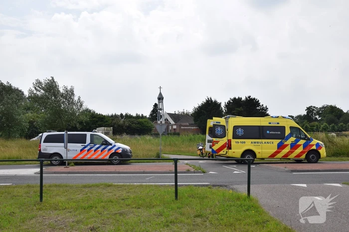 Wielrenner gewond bij eenzijdig ongeval op oversteekplaats