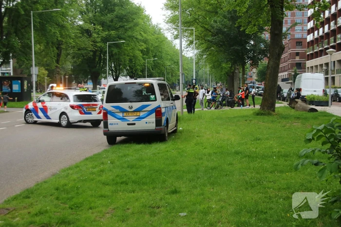 Persoon op step aangereden door auto