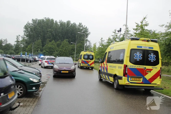 Traumahelikopter voor incident in restaurant