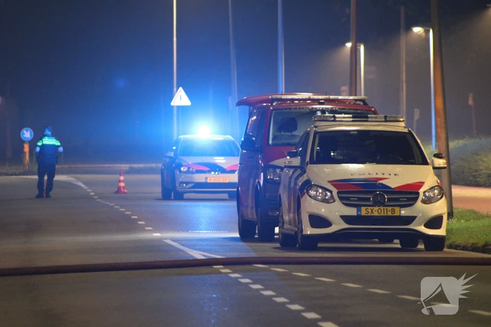 Veel rookontwikkeling bij brand in bedrijfspand