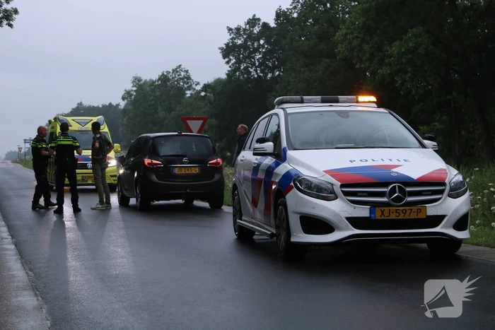 Persoon gewond na te water raken met scooter