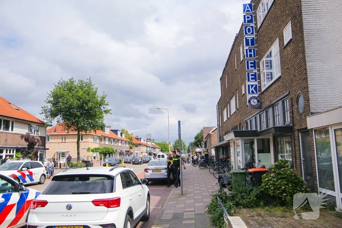 Politie ingezet bij apotheek voor man met verward gedrag