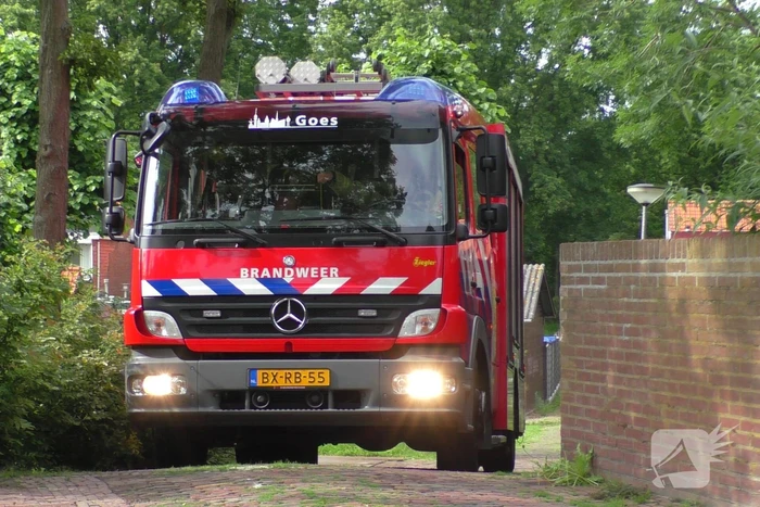 Brandweer doet onderzoek in woning