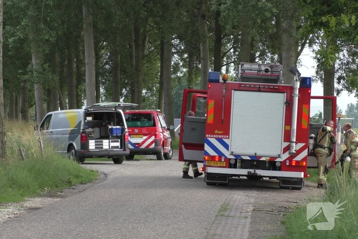 Brandweer ingezet voor gaslucht door werkzaamheden