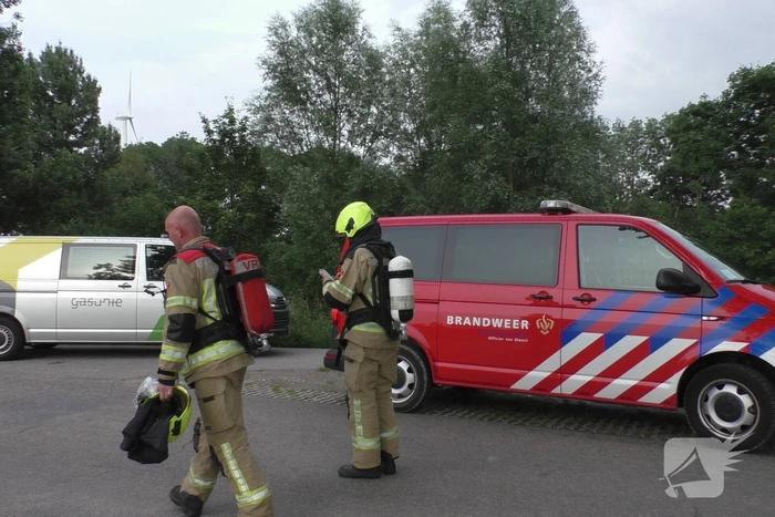 Brandweer ingezet voor gaslucht door werkzaamheden