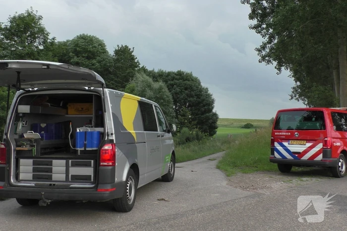 Brandweer ingezet voor gaslucht door werkzaamheden