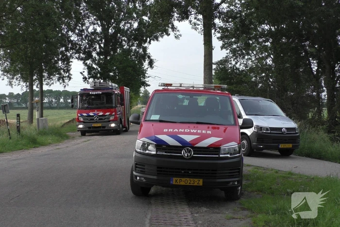 Brandweer ingezet voor gaslucht door werkzaamheden