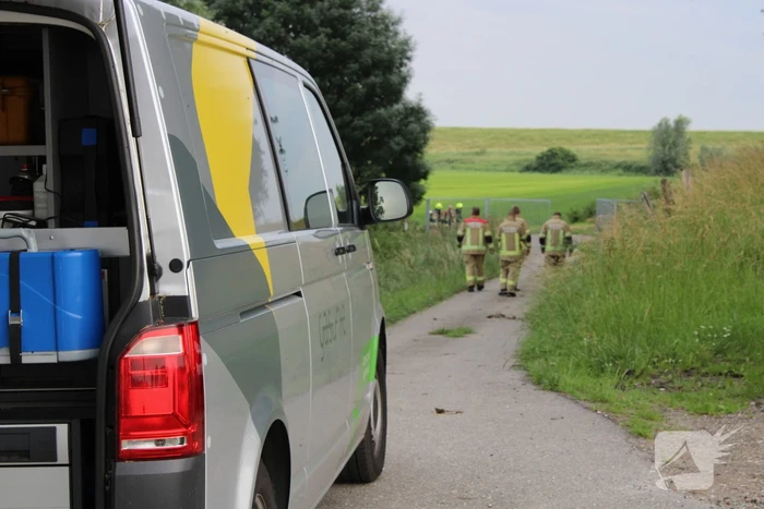 Brandweer ingezet voor gaslucht door werkzaamheden