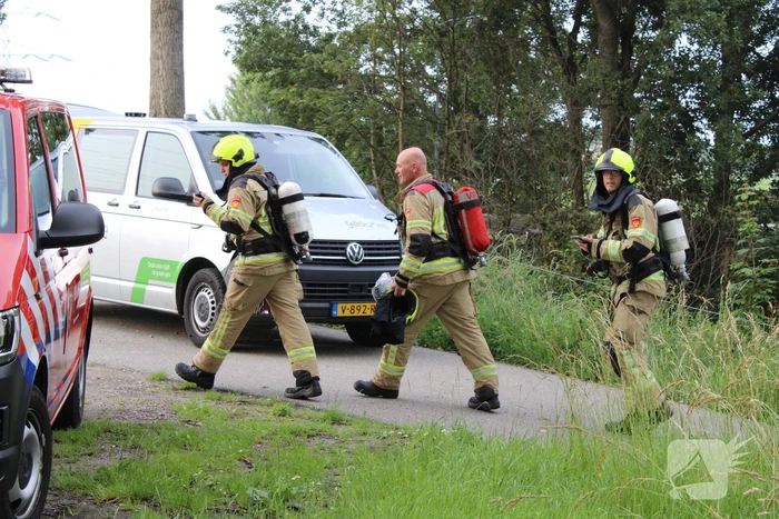 Brandweer ingezet voor gaslucht door werkzaamheden