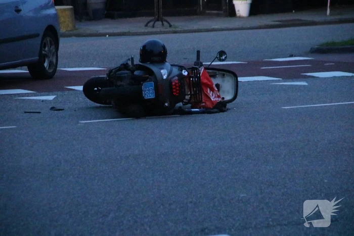 Persoon gecontroleerd na ongeval met scooter