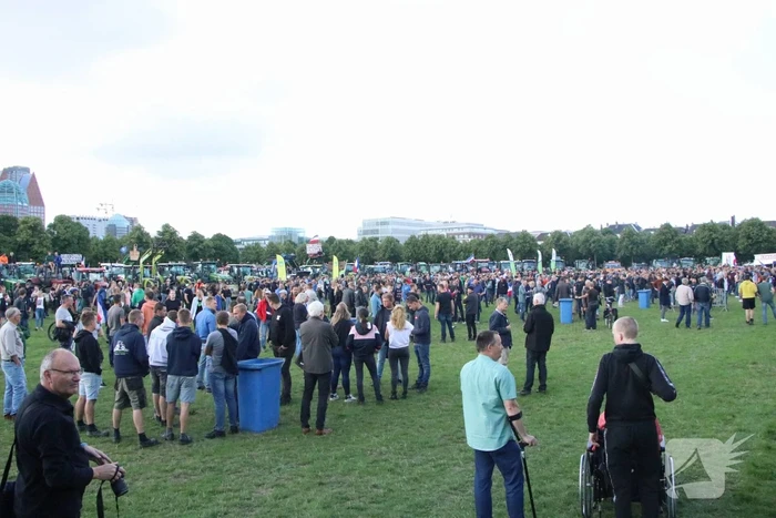 Eerste boeren arriveren op demonstratieterrein