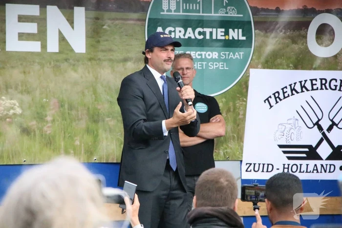 Eerste boeren arriveren op demonstratieterrein