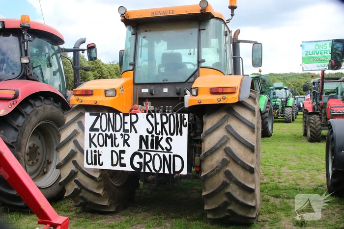 Eerste boeren arriveren op demonstratieterrein